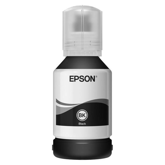 Epson 4LB Tinta Negra Original EcoTank - Botella Recargable para Impresoras EcoTank