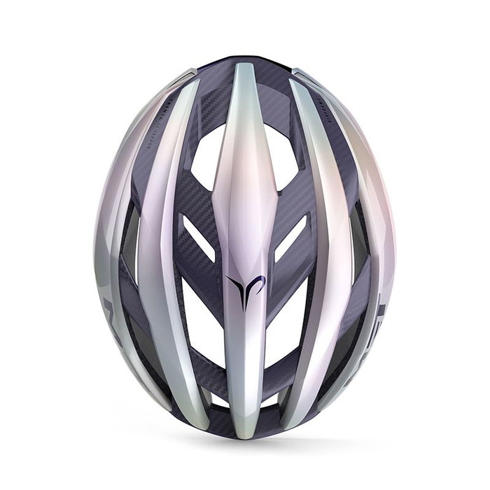 Met Casco Ciclismo Unisexo L 58-61 cm MIPS AIR® Carbono - Diseño Campeón Mundial Violeta