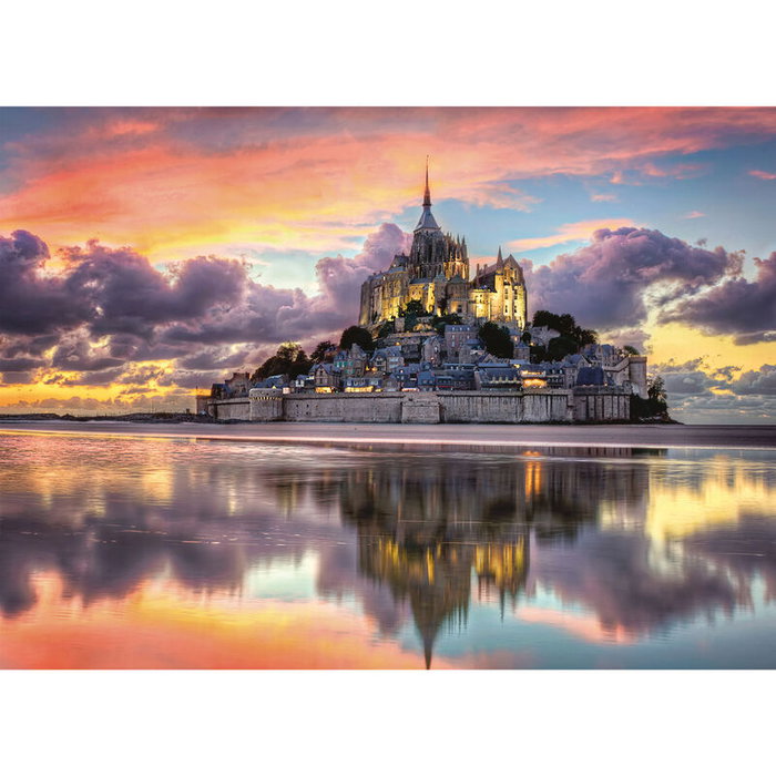 CLEMENTONI Puzzle Le Magnifique Mont Saint-Michel 1000 Piezas CLEMENTONI Puzzle Le Magnifique Mont Saint-Michel 1000 Piezas