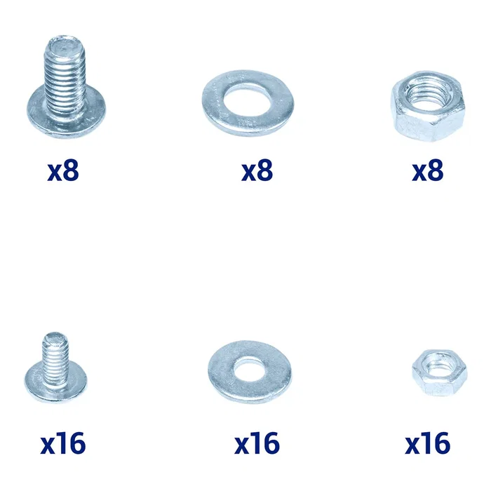 Unykach UK52094 - Kit de Carriles Rack (Par) para Armario Rack, Telescópicos, Capacidad 4U y 35 kg, Incluye Tornillería, Color Negro Unykach UK52094 - Kit de Carriles Rack (Par) para Armario Rack, Telescópicos, Capacidad 4U y 35 kg, Incluye Tornillería, Color Negro