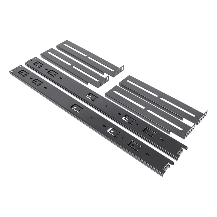 Unykach UK52094 - Kit de Carriles Rack (Par) para Armario Rack, Telescópicos, Capacidad 4U y 35 kg, Incluye Tornillería, Color Negro Unykach UK52094 - Kit de Carriles Rack (Par) para Armario Rack, Telescópicos, Capacidad 4U y 35 kg, Incluye Tornillería, Color Negro