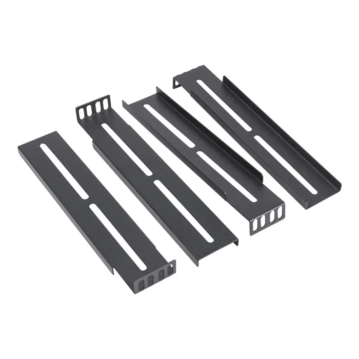 Unykach UK52094 - Kit de Carriles Rack (Par) para Armario Rack, Telescópicos, Capacidad 4U y 35 kg, Incluye Tornillería, Color Negro Unykach UK52094 - Kit de Carriles Rack (Par) para Armario Rack, Telescópicos, Capacidad 4U y 35 kg, Incluye Tornillería, Color Negro