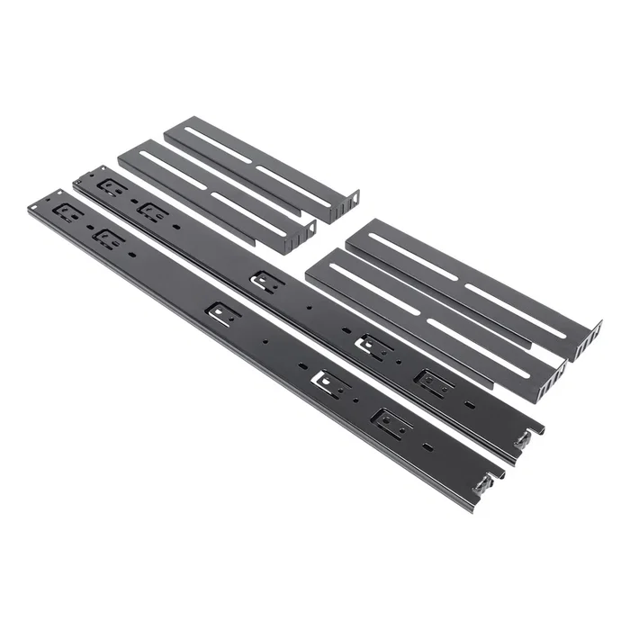 Unykach UK52094 - Kit de Carriles Rack (Par) para Armario Rack, Telescópicos, Capacidad 4U y 35 kg, Incluye Tornillería, Color Negro Unykach UK52094 - Kit de Carriles Rack (Par) para Armario Rack, Telescópicos, Capacidad 4U y 35 kg, Incluye Tornillería, Color Negro