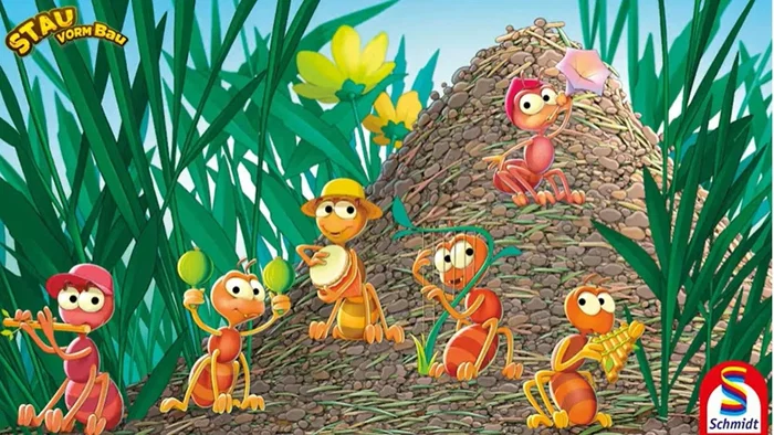 Schmidt Spiele Jam of the Ants SCH4001504885458 - Juego de mesa Familiar a partir de 5 años