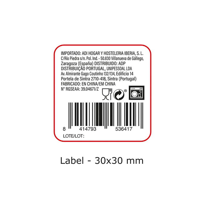 Tarro Mini Hermético Vidrio Select Quid 19 cL