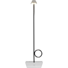 Broggi Design Lampada Bugia Lámpara recargable cromada