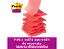 Post-it Pack de 6 Blocs de Notas Adhesivas Super Sticky 76x76 mm Colores Surtidos