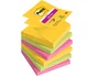 Post-it Pack de 6 Blocs de Notas Adhesivas Super Sticky 76x76 mm Colores Surtidos