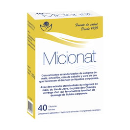Bioserum Micionat 40 cápsulas, suplemento para el lavado de vías urinarias