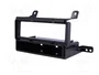 METRA Bastidor de montaje de radio para Nissan, 1 DIN/2 DIN, Negro