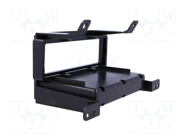 METRA Bastidor de montaje de radio para Nissan, 1 DIN/2 DIN, Negro METRA Bastidor de montaje de radio para Nissan, 1 DIN/2 DIN, Negro