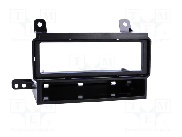 METRA Bastidor de montaje de radio para Nissan, 1 DIN/2 DIN, Negro METRA Bastidor de montaje de radio para Nissan, 1 DIN/2 DIN, Negro