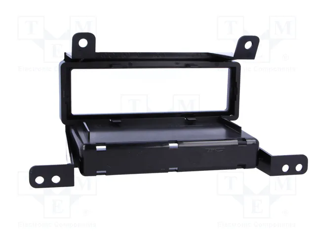 METRA Bastidor de montaje de radio para Nissan, 1 DIN/2 DIN, Negro METRA Bastidor de montaje de radio para Nissan, 1 DIN/2 DIN, Negro