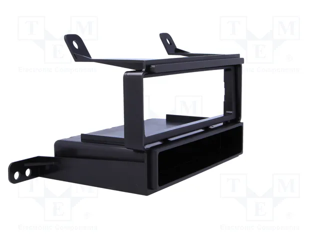 METRA Bastidor de montaje de radio para Nissan, 1 DIN/2 DIN, Negro METRA Bastidor de montaje de radio para Nissan, 1 DIN/2 DIN, Negro