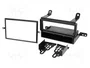 METRA Bastidor de montaje de radio para Nissan, 1 DIN/2 DIN, Negro