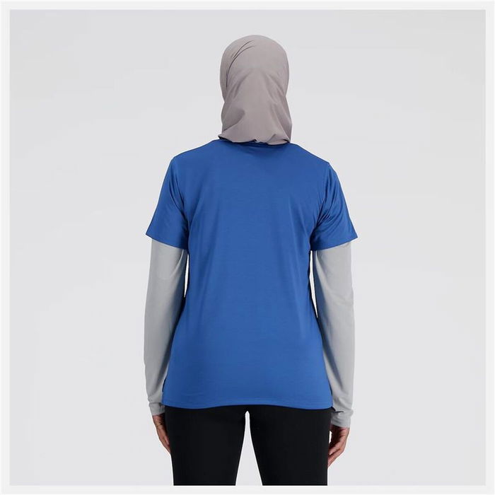 Camiseta de Manga Corta Mujer New Balance 7-8 Años