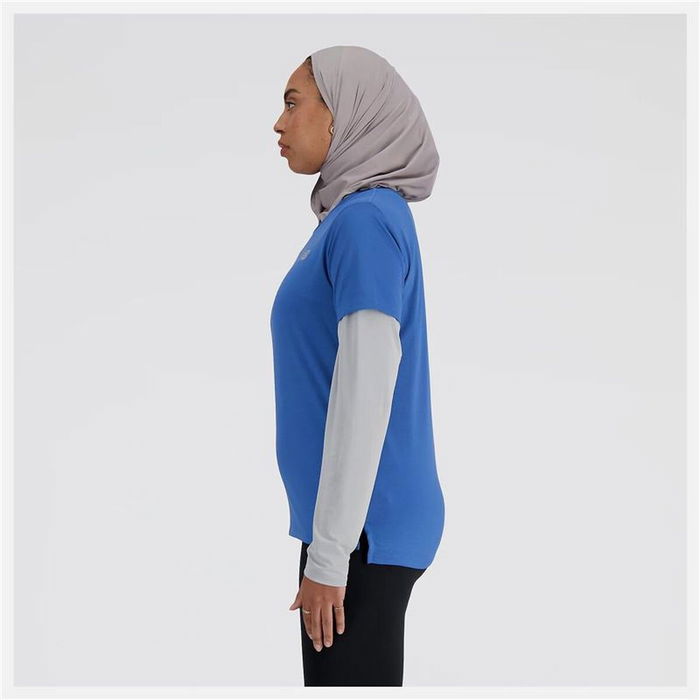 Camiseta de Manga Corta Mujer New Balance 7-8 Años