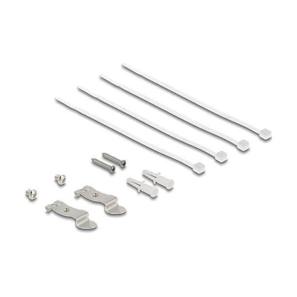 DeLOCK 90378 Panel de Conexión Mini de Escritorio 4 Puertos RJ45 Cat.6A Blindado Negro para Montaje en Mesa, Pared o Riel DIN DeLOCK 90378 Panel de Conexión Mini de Escritorio 4 Puertos RJ45 Cat.6A Blindado Negro para Montaje en Mesa, Pared o Riel DIN
