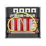 DeLOCK 90378 Panel de Conexión Mini de Escritorio 4 Puertos RJ45 Cat.6A Blindado Negro para Montaje en Mesa, Pared o Riel DIN