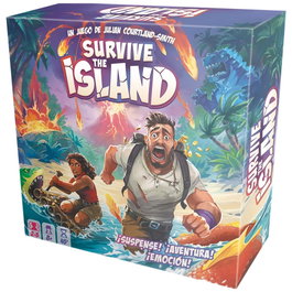 Zygomatic (Asmodee) ZYGSTI01ES Survive The Island - Juego de Mesa de Estrategia y Supervivencia, 2-5 Jugadores, a Partir de 8 Años, Duración 45 Minutos, Idioma Español