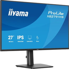 Iiyama Monitor ProLite XB2791HS 27" Full HD IPS 1920x1080 120Hz 1ms, Panel 4-Side Slim Bezel, Negro Mate - XB2791HS-B1