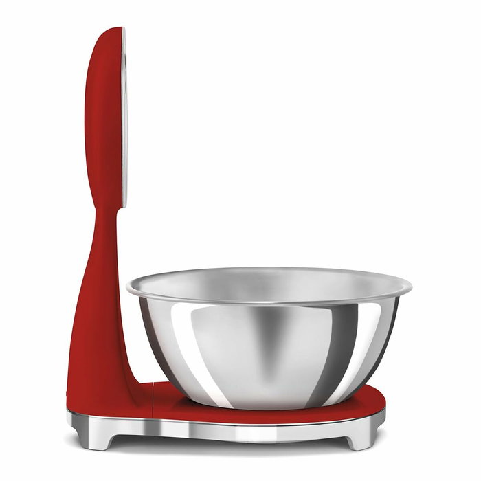 Smeg Báscula de cocina 50's Style Rojo