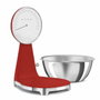 Smeg Báscula de cocina 50's Style Rojo