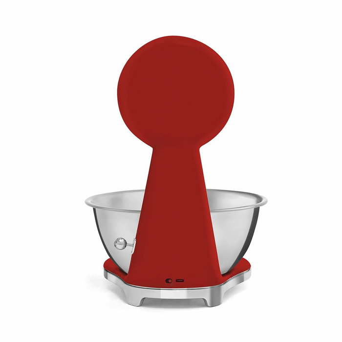Smeg Báscula de cocina 50's Style Rojo