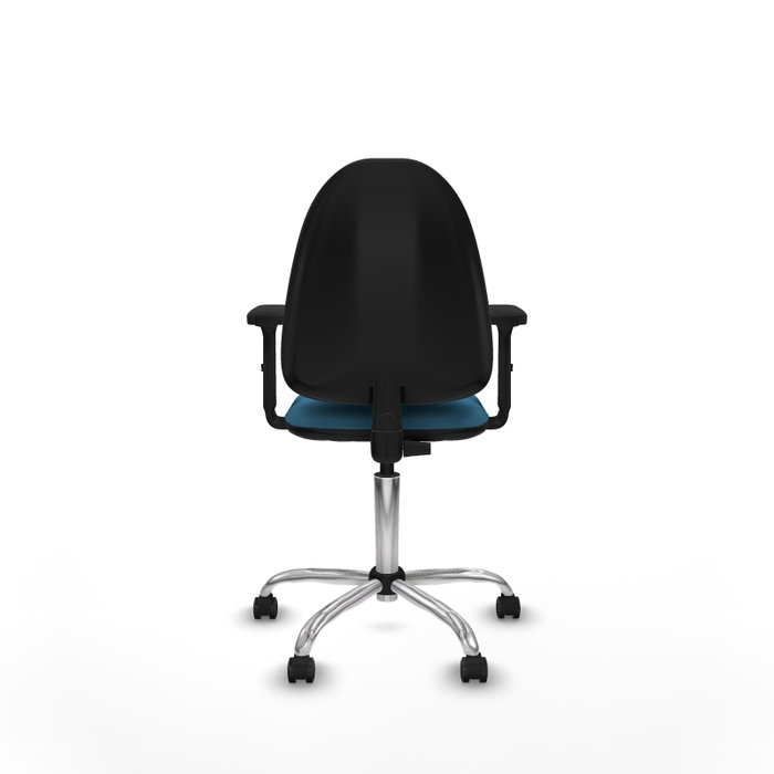 PIQUERAS Y CRESPO Silla de oficina Aýna Verde petróleo con Brazos 2D PIQUERAS Y CRESPO Silla de oficina Aýna Verde petróleo con Brazos 2D