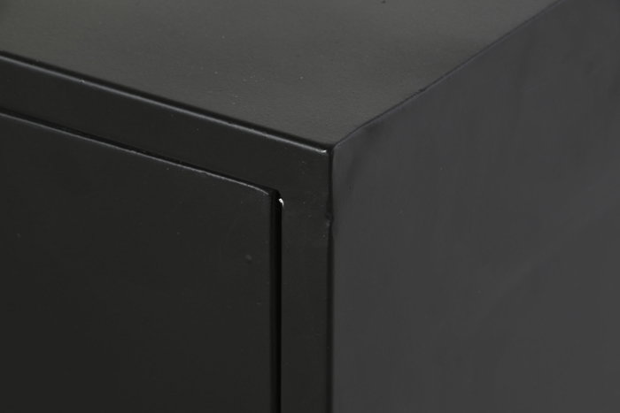 DKD Home Decor Cajonera Loft Negro Metal 75 x 45 x 80 cm DKD Home Decor Cajonera Loft Negro Metal 75 x 45 x 80 cm