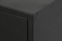 DKD Home Decor Cajonera Loft Negro Metal 75 x 45 x 80 cm