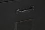 DKD Home Decor Cajonera Loft Negro Metal 75 x 45 x 80 cm