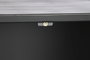 DKD Home Decor Cajonera Loft Negro Metal 75 x 45 x 80 cm