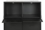 DKD Home Decor Cajonera Loft Negro Metal 75 x 45 x 80 cm
