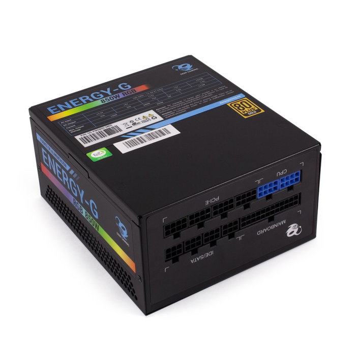 Coolbox ATX DG Energy-G 850W Fuente de Alimentación RGB 80 Plus Gold Coolbox ATX DG Energy-G 850W Fuente de Alimentación RGB 80 Plus Gold