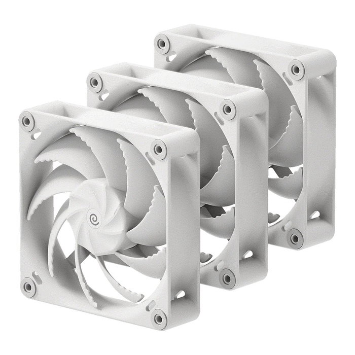 HAVN HAVN H12 PWM Lüfter, 3er Pack, 120mm - weiß HAVN HAVN H12 PWM Lüfter, 3er Pack, 120mm - weiß