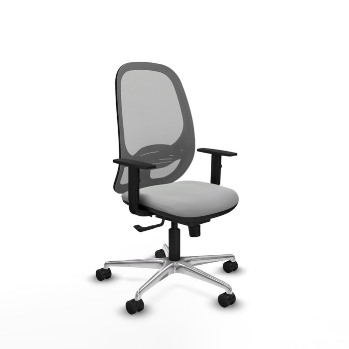 PIQUERAS Y CRESPO Silla de oficina Cilanco con mecanismo Sincro Gris PIQUERAS Y CRESPO Silla de oficina Cilanco con mecanismo Sincro Gris