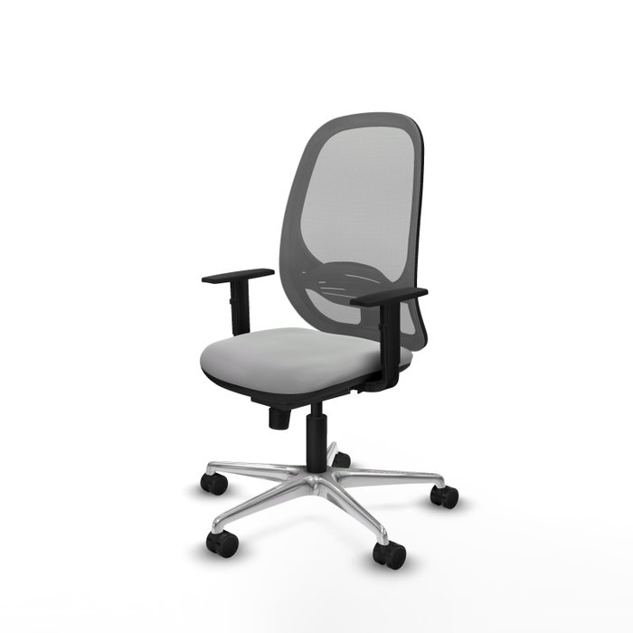 PIQUERAS Y CRESPO Silla de oficina Cilanco con mecanismo Sincro Gris PIQUERAS Y CRESPO Silla de oficina Cilanco con mecanismo Sincro Gris