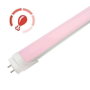 Tubo LED T8 18W 1500 lúmenes 120 cm Difusor Opal Rosa 40.000 horas - HO-T8-1200-18W-R-O