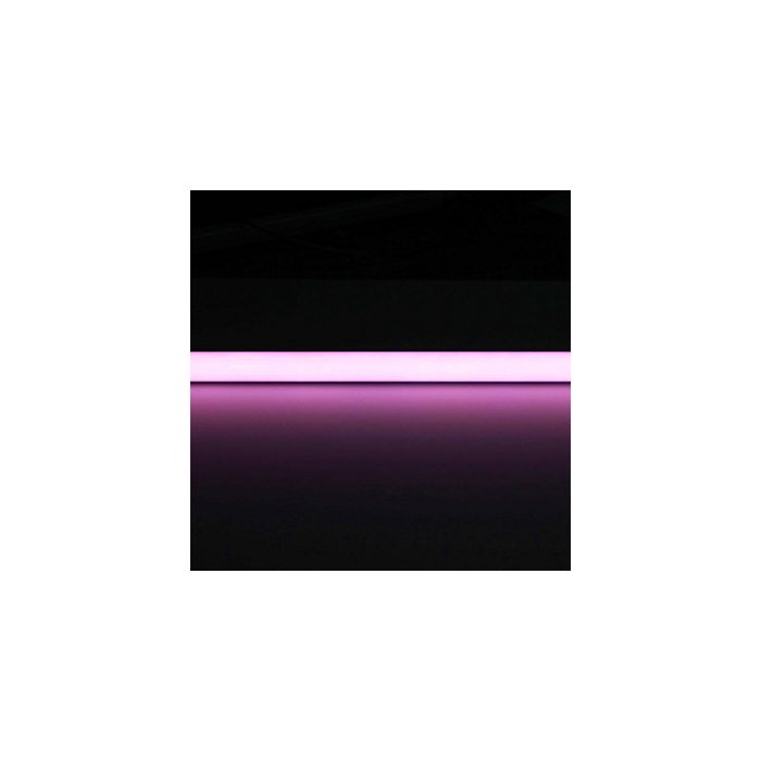 Tubo LED T8 18W 1500 lúmenes 120 cm Difusor Opal Rosa 40.000 horas - HO-T8-1200-18W-R-O