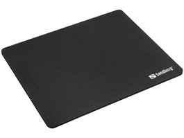 Sandberg Mousepad Black Ratón Superficie Lisa Antideslizante Precisión Movimiento Soporte Todos Ratones