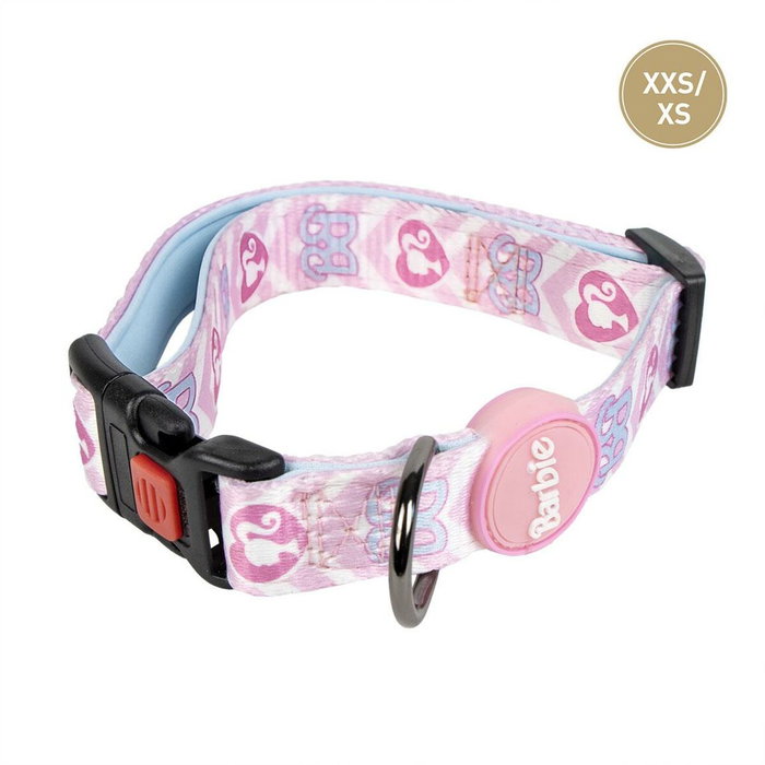 Cerdá Collar Para Perros Barbie XXS-XS Pink