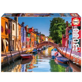 Educa Puzzle 3000 piezas Burano, Italia de 120 x 85 cm