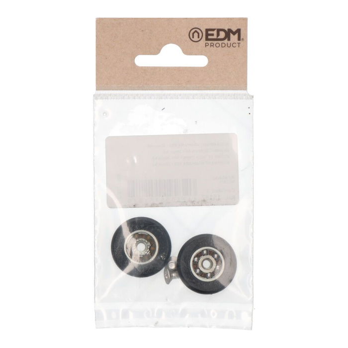 Micel Rodamiento para Mampara Ne 91338 Nylon Ø 26 x 6 mm Blister con Tornillo Métrica 5 Negro Micel Rodamiento para Mampara Ne 91338 Nylon Ø 26 x 6 mm Blister con Tornillo Métrica 5 Negro