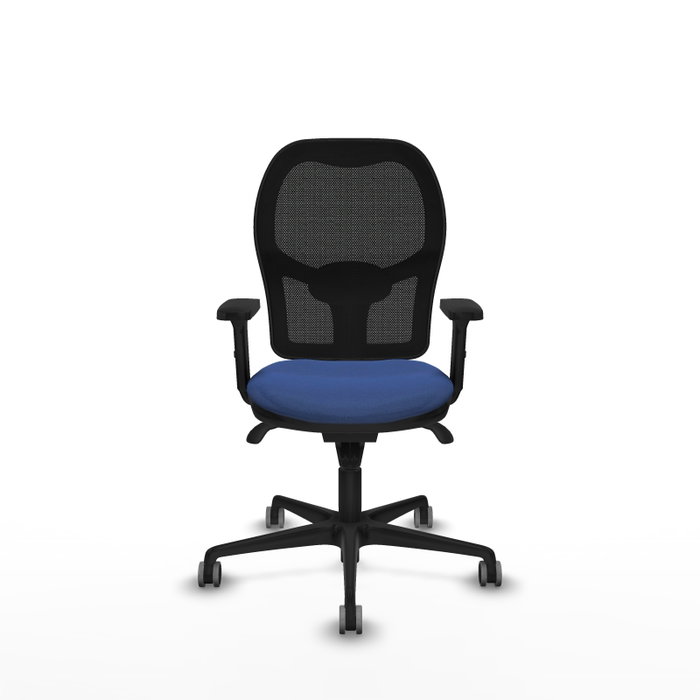 PIQUERAS Y CRESPO Silla de oficina Jorquera Azul marino y Negro