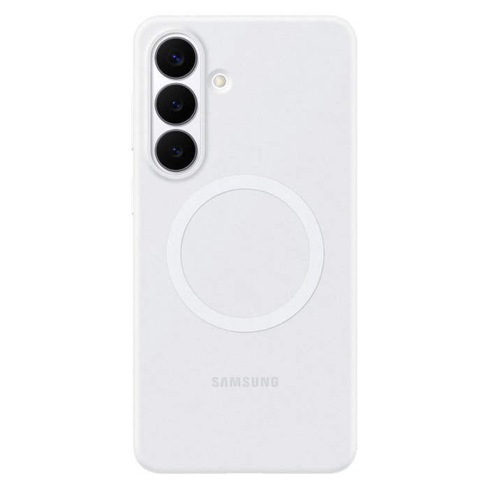 Samsung Silicone Magnet Case para Galaxy S26+, Blanco Samsung Silicone Magnet Case para Galaxy S26+, Blanco