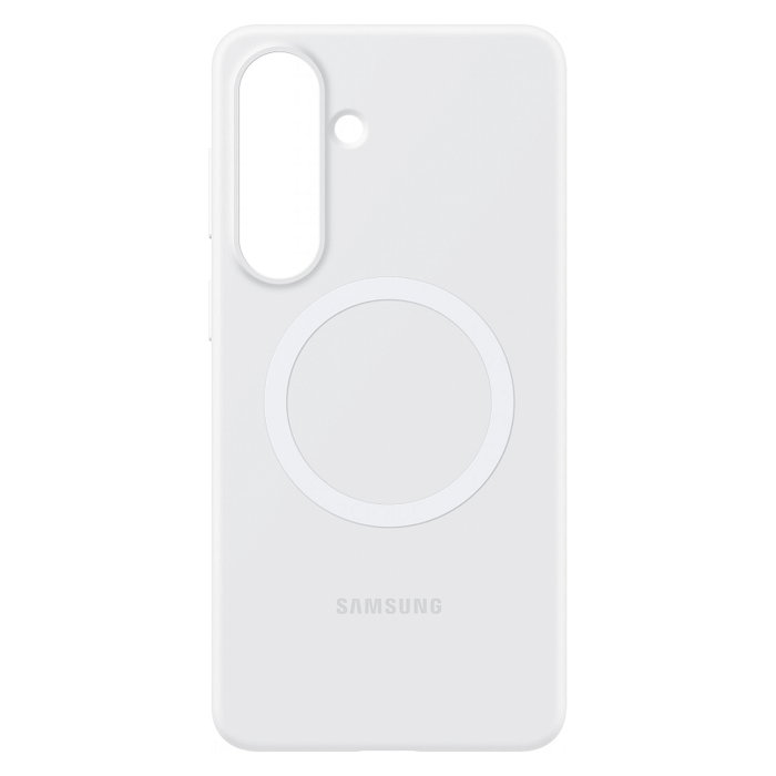 Samsung Silicone Magnet Case para Galaxy S26+, Blanco Samsung Silicone Magnet Case para Galaxy S26+, Blanco