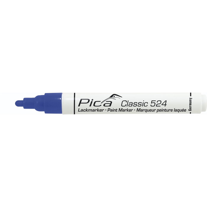 Pica Marcador permanente classic azul punta de bala 2-4 mm Pica Marcador permanente classic azul punta de bala 2-4 mm