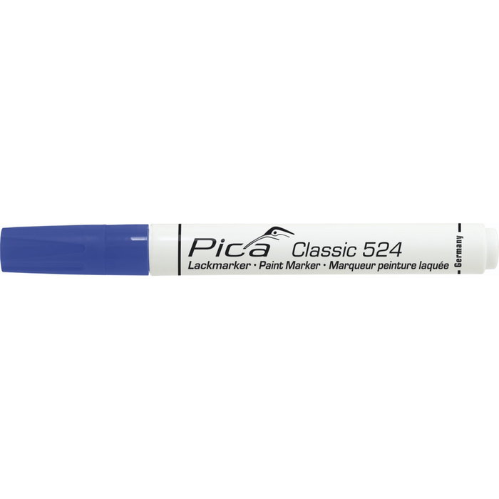Pica Marcador permanente classic azul punta de bala 2-4 mm Pica Marcador permanente classic azul punta de bala 2-4 mm