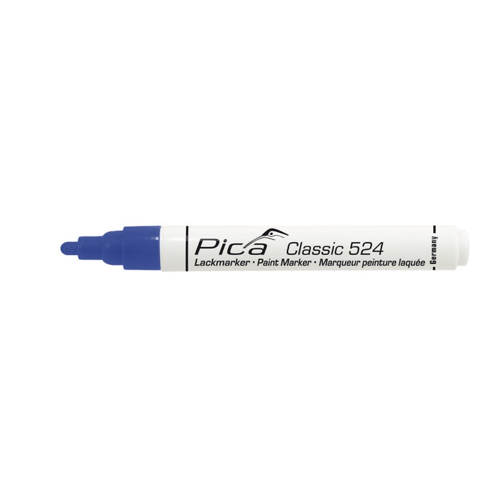 Pica Marcador permanente classic azul punta de bala 2-4 mm Pica Marcador permanente classic azul punta de bala 2-4 mm